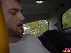 Veľké péro, Veľké kozy, Brunetka, Auto, Hd, Z pohľadu účastníka, Stockings