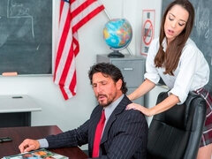 Stor kuk, Avsugning, Doggystyle, Naturliga tuttar, Mager, Tonåring, Tuttar