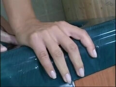 Anaal, Blond, Pijpbeurt, Europees, Geschoren, Tieten likken, Oud