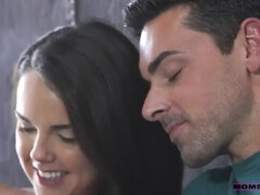 18, フェラチオ, 熟年, 母, 小柄, ティーン, 三人, オッパイの