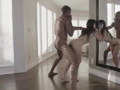 Fekete, Cumizás, Kutya póz, Arcra élvezés, Érett feleség, Filigrán alkatú, Nuni, Szopás