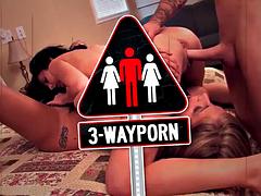 Минет, Брюнетки, Дилдо, Секс без цензуры, Мастурбация, Молоденькие, Втроем