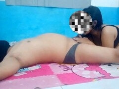 Leie, Blasen, Paar, Sperma im mund, Hausfrau, Indisch, Indonesisch, Hausmädchen