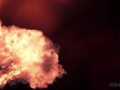 18 jaar, Anaal, Grote mammen, Bruinharig, Sperma shot, Hardcore, Natuurlijke tieten, Tieten likken