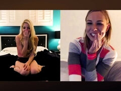 Arsch, Blondine, Fingern, Klaffend, Handjob, Masturbation, Natürlichen titten, Solo