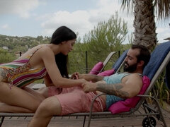 Μεγάλος κώλος, Μεγάλα βυζιά, Πίπα, Σε στάση σκύλου στα τέσσερα, Σκληρό, Ηδ, Εκτός, Ξυρισμένη