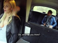 Hot fuck after sexy backseat photos