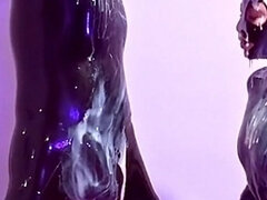 Amatør, Bdsm, Par, Fetisj, Latex, Meksikansk, Våt