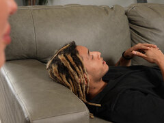 아메리카인, 큰 엉덩이, 흑갈색 머리, 입에 사정, 음경, 도기스타일, Hd, 다른 인종간의