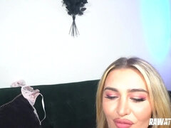 Leie, Grosser schwanz, Blondine, Blasen, Hardcore, Selbstgemacht, Pov, Schlampe