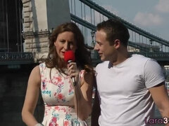 Amazing UK cougar fucked in sexy stockings