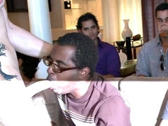 아마추어, 오랄섹스, 깊은목구멍, 게이, 그룹, 파티, 현실, 관음증이 있는 사람