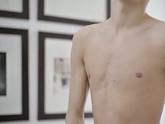 큰 음경, 금발의, 게이, 핸드잡, 수음, 빼빼한, 혼자, 청소년