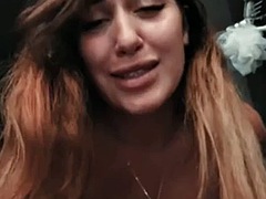 I take a shower and rub my clit at the spa before I go home