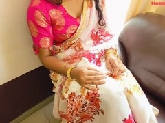 Indian Stepbrother Hardcore Fucks Stepsister Doggy Style - Tight Pussy & Hindi Moaning - 4K Desi Sex