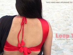 Indian MILF Aunty's Big Ass in Saree gets pummeled in HD videos