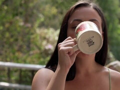 Velike joške, Blondinka, Fetiš, Prstni, Lizanje, Spodnje perilo, Muco, Draženje