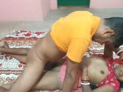 Pik sutte, Bror, Par, Hjemmelavet, Hustru, Indier, Naturlige bryster, Kone