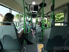Krásky, Autobus, Hd, Dospelé, Milf  mčbp, Prirodzené prsia, Na verejnosti, Jačania