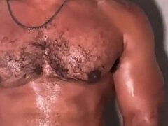 Amatör, Badrum, Stor kuk, Onani, Solo