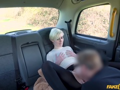 Fake Taxi (FakeHub): Mature guy creampies sexy student