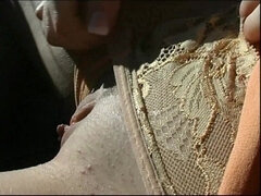 Wonderful Amateur Teen with Big Tits Masturbates Her Tight Pussy in the Car