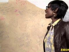 Taylor Starr gargles fat milky Gloryhole Cock