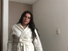 Vacker, Stor stjärt, Avsugning, Hemmagjord, Indisk, Grov, Spansk, Tonåring