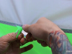 Demi Sutra & Gia Derza in interracial 3some