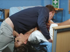 Obciąganie, Brunetka, Styl na pieska, Hd, Naturalny