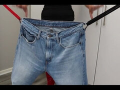 Leie, Absätze, Jeans, Milf, Solo