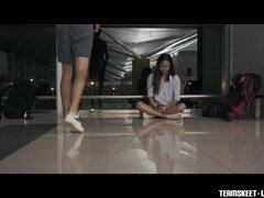 Amatorka, Azjatka, Plaża, Za kulisami, Styl na pieska, Na wolnym powietrzu, Chudy, Cycki