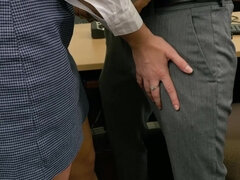 Cock loving brunette is about to cum