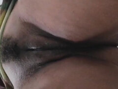 Ázsiai, Hatalmas hátsó, Női, Ujjazás, Maszti, Érett feleség, Egyedül, Lövellt