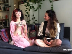 Amateur, Lesbiana, Lamidas, Tetas naturales, Coño, Pelirrojo, Juguetes