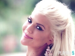 Popó, Fürdő ruha, Szőke, Érett koros, Érett feleség, Szabadban, Gyengéd kefélés, Egyedül