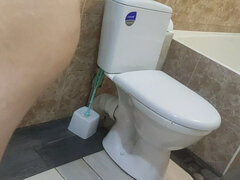 Sucking Big Cock in Bathroom