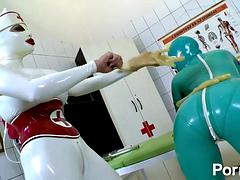 Latex Lucy the British Dominatrix 1 Best Of - Scene 4