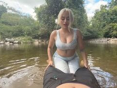 Sex with stranger, risky public, big natural boobs