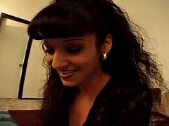 Inked cutie got her ass penetrated in close up