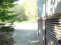 Brunetka, Samochód, Twarzowy, Kneblowanie, Włoski, Lizanie, Na wolnym powietrzu, Rzeczywistość