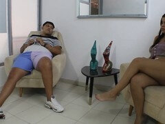 18, Amatör, Avsugning, Sperma shot, Latina, Mamma, Styvmamma, Tuttar