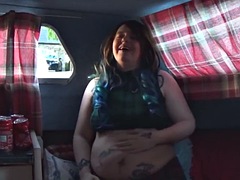 Amatööri, Iso kaunis nainen, Ruskeahiuksinen, Mummo, Vanhempi, Tissit