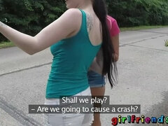 큰 가슴, 금발의, 핑거링, Hd, 레즈비언, 대단히, 자연적인, 보지