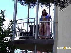 Amador amadora, Coleção, Hd, Ao ar livre cartaz de rua outdoor, Mijar, Público, Filho, Voyeur