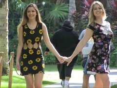 Fetiš, Hd, Lesbické, Vonku, Na verejnosti