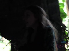 69, Obciąganie, Brunetka, Sukienka, Dziewczyna, Cipka, Cycki, Mokry