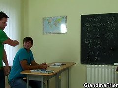 Bedstefar, Bedstemor, Ældre kvinde, Realitet, Lærer, Teenager, Trekant