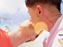 Arschlecken, Blasen, Fingern, Schwul, Handjob, Im freien, Sport, Jungendliche (18+)