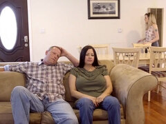 sneaky teen sex scene with hot vixen